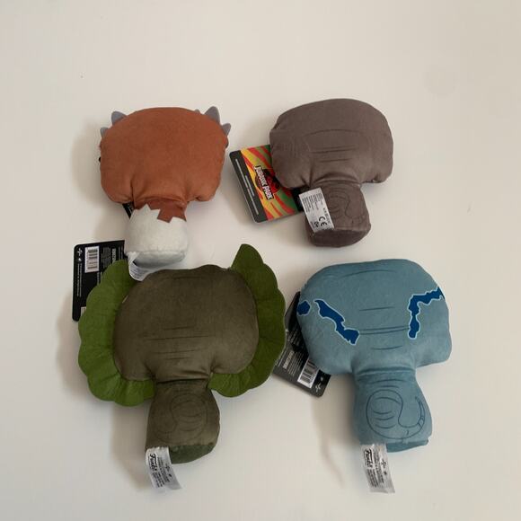 Funko POP! Plushies: 6'' Jurassic Lot Of 4 Beanbag Mini Plush New - Picture 9 of 10